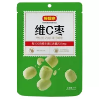 好想你维C枣冻干鲜枣酥脆免洗去皮红枣脆枣休闲零食56g*2袋