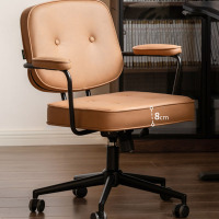 鑫金虎 椅子靠背电脑椅皮椅办公椅旋转椅