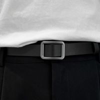 休闲皮带男无孔腰带高级感潮时尚百搭女士装饰复古西装牛仔裤裤带3759A