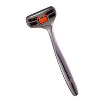 西屋(Westinghouse)剃须刀 手动刮胡刀防刮伤双层刀片旅行便携旅行家用刮胡刀男士锌合金材质R6