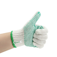 世达 单面点塑手套(ASF0007)