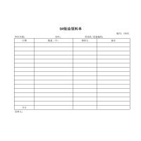 定制 三联柴油领料单210×297mm 99页/本 单位:本 (300本起订,有货期)