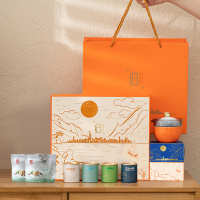 沏一杯茶 归·月满圆满-茶具礼盒套装J款 PCL513J