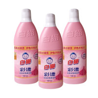 白猫 彩漂水700g*3瓶 彩色衣物漂洁剂