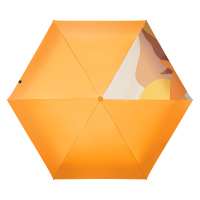 蕉下 口袋系列帽野黑胶五折伞 UPF50+(单位:把)境晖