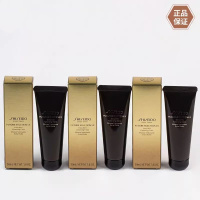 [香港直邮](3件装)资生堂洗面奶小样15ml旅行试用装时光琉璃御藏臻润洁面乳