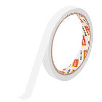 得力高粘性双面胶带 双面棉纸胶带单卷装 30404双面胶带9mm*10