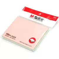 晨光(M&G) YS-11彩色便利贴粘性便签纸留言贴3X4彩色 100页自粘告示贴76X102mm 10包装