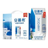 伊利 安慕希希腊风味酸奶 原味205g*12盒 整箱 多35%乳蛋白