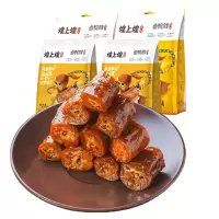 煌上煌 肉类休闲零食组合 卤味组合 卤鸭脖60g*4袋