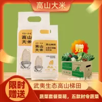 苏宁宜品推荐2025年当季新米武夷一方田高山梯田大米10斤真空包装长粒米经典膳食