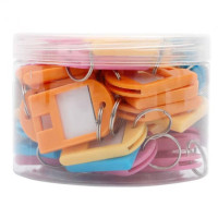 钥匙牌钥匙管理箱专用钥匙扣24个装彩色