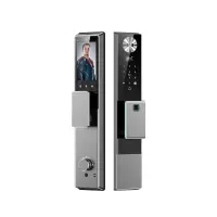 指纹锁 | 3D人脸智能锁 | 双摄像头| 苏宁宜品全自动智能锁-A10