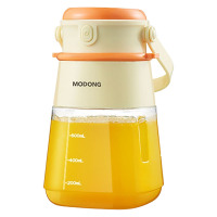 摩动榨汁机无线小型电动果汁杯水果辅食机橙黄色MD-GZJ038