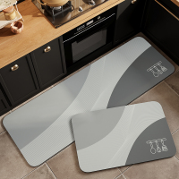 厨房地垫2025新款硅藻泥吸水垫免洗可擦垫子防滑防油脚垫防水地毯