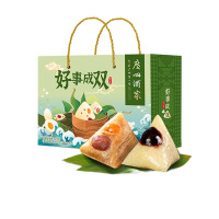 广州酒家 粽子礼盒 1200g 好事成双礼盒