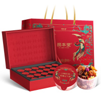 固本堂 红参玫瑰元气茶400g 24味红参玫瑰气血茶礼盒养生茶女人补气养血