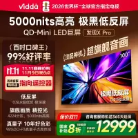 Vidda 发现X Pro 2026款 100英寸电视 Mini LED 4224分区 电视机以旧换新