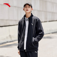 安踏运动外套秋冬款针织开衫立领休闲卫衣长袖拉链跑步户外上衣