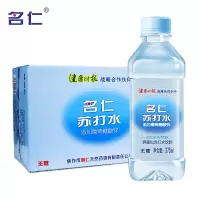 名仁苏打水饮品弱碱性纯净饮用水375ml×24瓶加锌苏打水