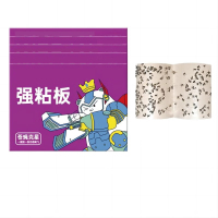 龙虎强力苍蝇贴粘苍蝇纸板灭蝇诱杀利器蝇蚊子药克星捕捉器家用一扫光 50片