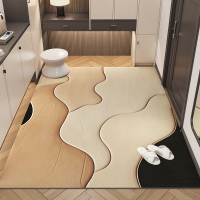 家用pvc进门地垫玄关门口耐脏防水防滑脚垫子简约轻奢免洗可裁剪