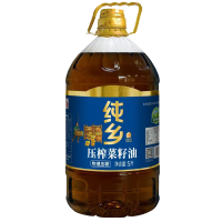 纯乡压榨菜籽油5L