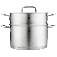 双立人套锅两件套不锈钢深烧锅单蒸笼套装66610-000-922