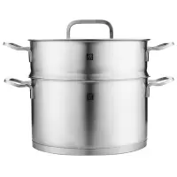 双立人套锅两件套不锈钢深烧锅单蒸笼套装66610-000-922
