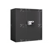 臻远 ZY-BMGH-20保密柜密码锁文件柜档案资料柜 黑色单节智能指纹锁带斗保密柜