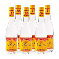 汾酒 金标杏花村42度450ml*6瓶(非原箱) 清香型白酒自斟自饮 新老包装随机发