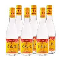 汾酒 金标杏花村42度450ml*6瓶(非原箱) 清香型白酒自斟自饮 新老包装随机发