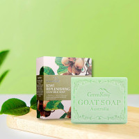 绿色溪谷 奇异果羊奶皂100g*3块/组 洗脸香皂洁面沐浴肥皂澳洲洗发手澡精油羊奶皂