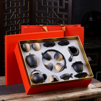 五拾缘 粗陶茶具大套装WSY-20D06