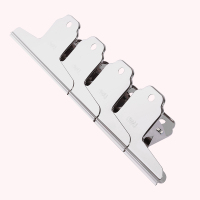 得力(deli) 票夹 山形铁票夹 画板夹 铁夹子 大号 办公文具 宽度127mm(4只/包) 9534 单位:包