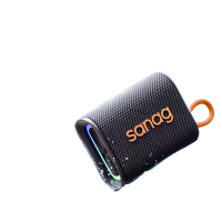 SANAG塞那 M13S Pro 蓝牙音箱 无线环绕立体音便携家用办公室桌面小音响大功率防水户外露营 黑色至尊版