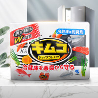 小林制药(KOBAYASHI)冰箱除味剂进口除味剂活性炭去异味消臭盒(冷藏室用)113g/盒