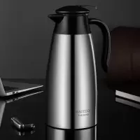 美厨(MAXCOOK) 304不锈钢保温水壶 本色2L