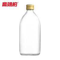 高翊柏 33010832 玻璃试剂瓶 500ml手拧盖 液体分装瓶密封样品瓶取样瓶小药瓶