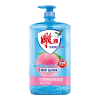 雕牌 水蜜桃洗洁精洗涤灵果蔬洗涤剂(方瓶)1kg