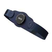 SKG(SKG) 腰部按摩仪腰部按摩器腰椎按摩仪按摩腰带 K3二代 时尚款 藏蓝色