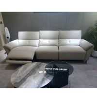 科朔真皮沙发现代简约小户型电动调节沙发工厂展厅实拍网红沙发8636