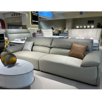 科朔真皮沙发现代简约小户型电动调节沙发工厂展厅实拍网红沙发F631