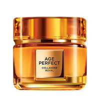 欧莱雅眼霜花蜜胶原抗皱紧致淡化细纹黑眼圈小蜜罐眼霜20ml