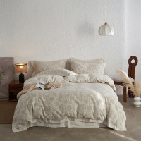 聚盛恒远 棉麻提花四件套