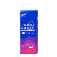 蓝漂(Lampure)LP-46913白色扁卷10卷提袋(红色羽毛)