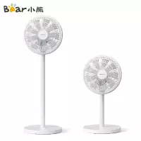 小熊(Bear)电风扇 台地两用电风扇家用风扇节能低噪远送风落地扇办公室低噪风扇桌面台扇可拆洗 DFS-D40C3