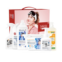 蔬果园(SukGarden)家庭清洁洗护日化套装 蔬果园高端家清六件套4.49kg