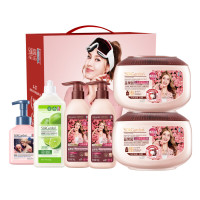 蔬果园(SukGarden)家庭清洁洗护日化套装 蔬果园高端家庭清洁六件套2.6kg