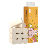 蓝漂(Lampure)本色扁卷16卷提袋(怪兽星球)LP-26205